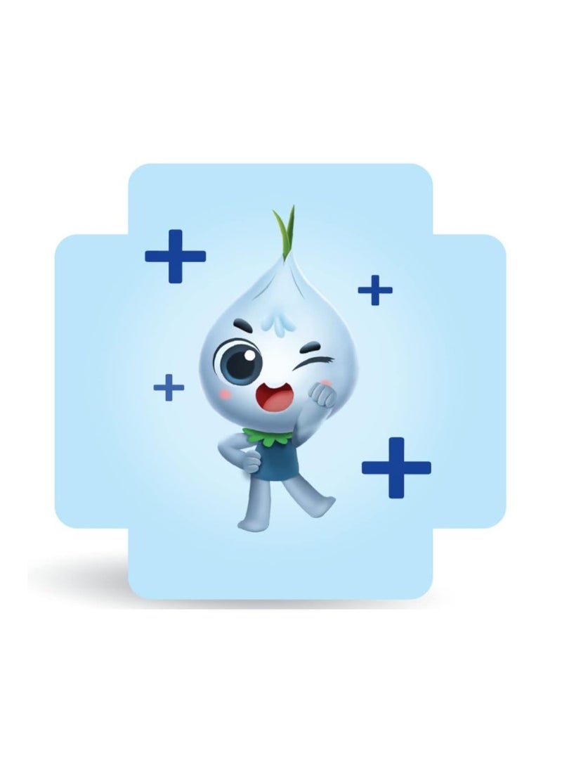 Happy Noz Blue Formula Organic Anti-Bacterial Onion Sticker – 6pcs Natural Protection - Image 2
